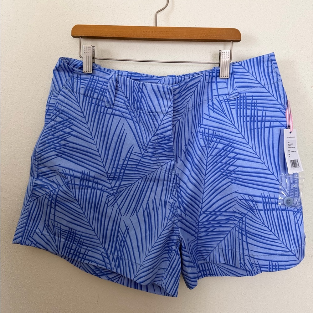 NWT Vineyard Vines blue palm shirts size 16 - Picture 2 of 9